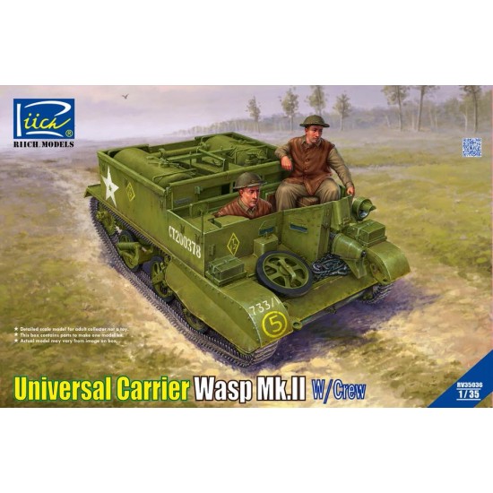 1/35 Universal Carrier Wasp Mk.II w/Crew
