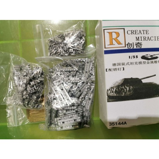 1/35 German Panzer VIII Maus Metal Tracks w/Pins