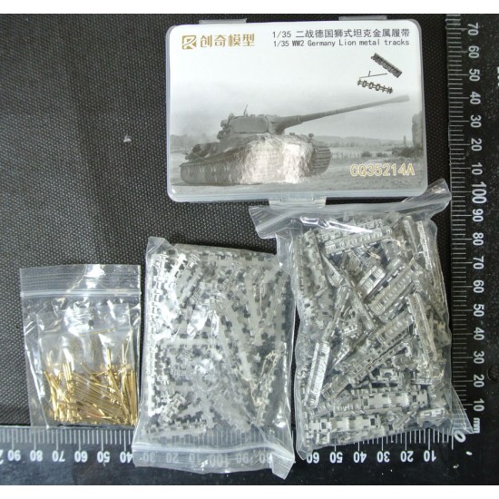1/35 Panzerkampfwagen VII Lowe Metal Tracks w/Pins