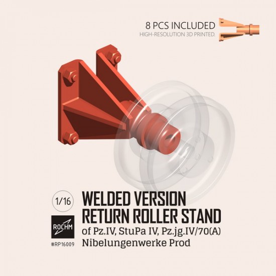 1/16 Welded Version Return Roller Stand of Pz.IV/StuPa IV/Pz.jg.IV/70(A) Nibelungenwerke