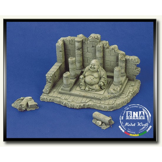 1/35 Temple with Buddha Ruin