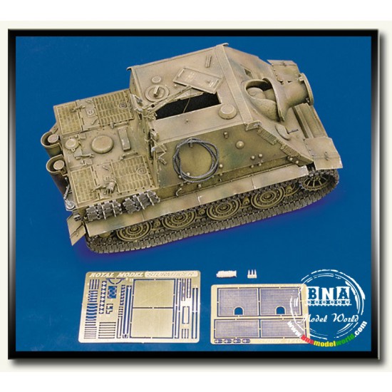 1/35 WWII German Sturmtiger Detail-up Set for Tamiya kit #35177