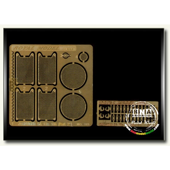 1/35 German Jagdtiger Detail-up Set Vol.2 for Dragon kit