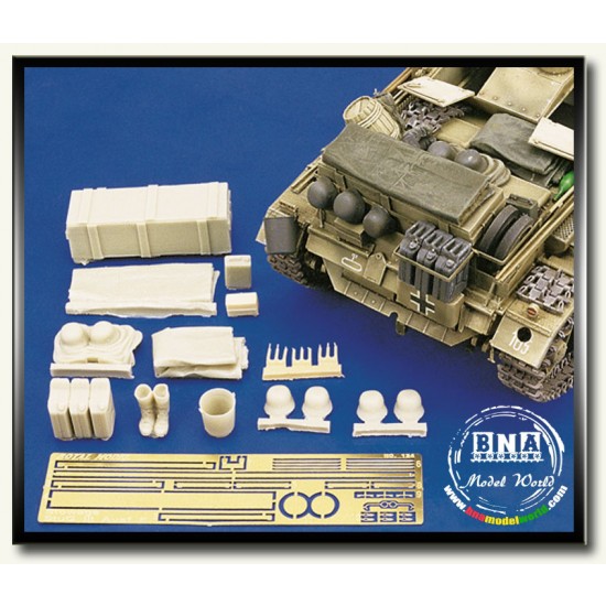 1/35 StuG III Ausf.F Stowage Set