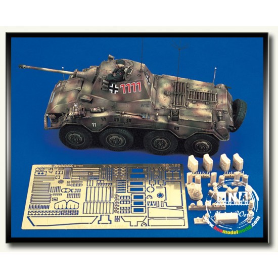 1/35 SdKfz.234/2 Puma Detail-up Set for Italeri kit #202