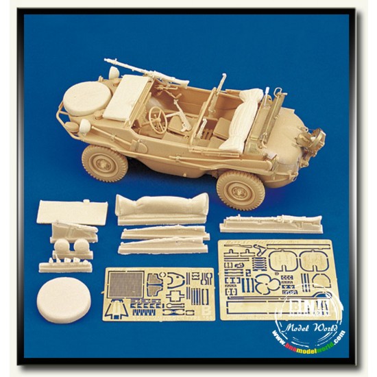 1/35 Volkswagen Schwimmwagen Type 166 Detail-up Set for Tamiya kit #35224