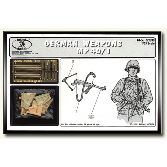 1/35 German Weapons MP40/1