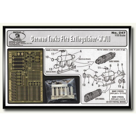 1/35 German Tank Fire Extinguisher