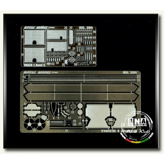 1/72 WWII German Tiger I Late Upgrade Set for Revell kit #03116
