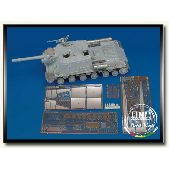 1/35 Russian JSU-122S/152 Tank Destroyer Detail-up Set for Dragon kit #6047