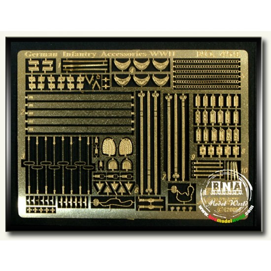 1/35 WWII German Infantry Accessories