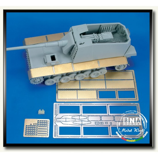 1/35 German 12.8cm L/61 Sturer Emil Detail Set Vol.2 for Trumpeter kit #00350