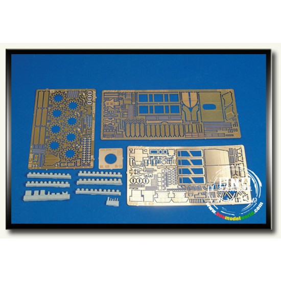 1/48 US M10 Tank Destroyer Detail-up Set for Tamiya kit