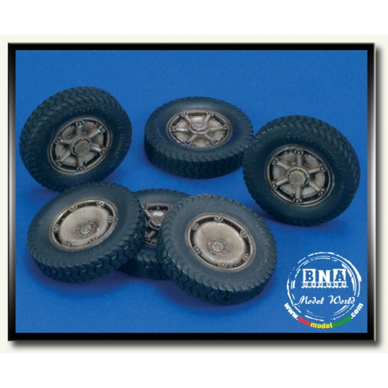 1/35 Artiglio Wheels for Italian AutoBlinda AB41