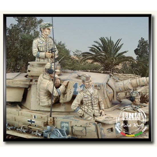 1/35 WWII German Panzer.IV Ausf.E Crew