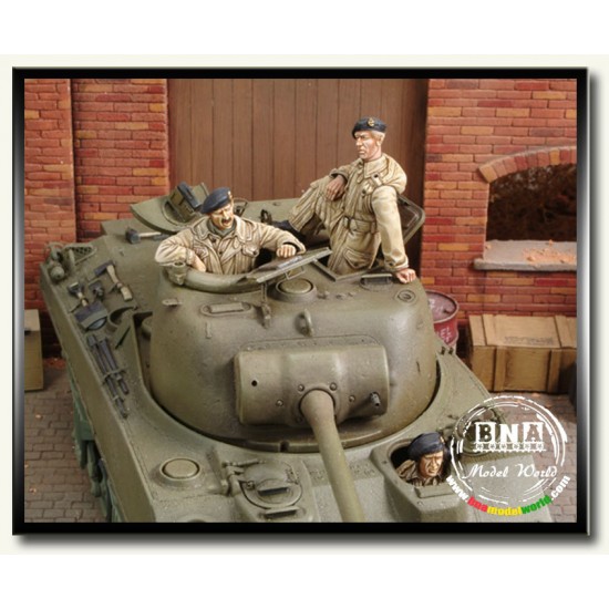 1/35 WWII British Tank Crew/Tanker