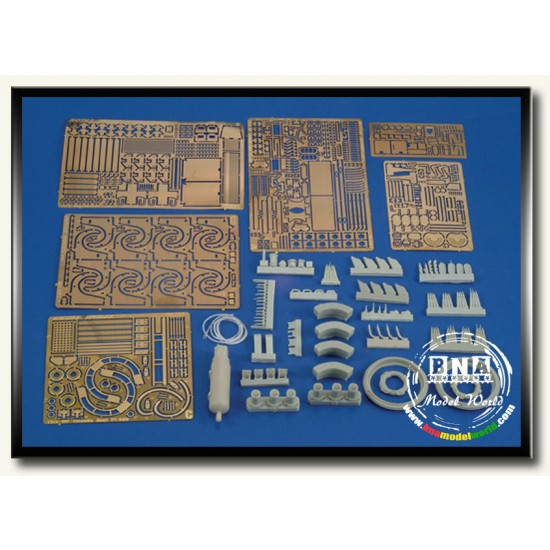 1/35 Elco 80' Torpedo Boat PT-596 Detail Set for Italeri kit