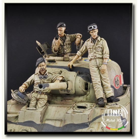 1/35 Sherman Clive Crew