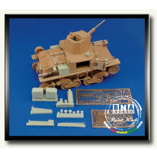 1/35 Carro Armato L6/40 Light Tank Upgrade Set for Italeri kit