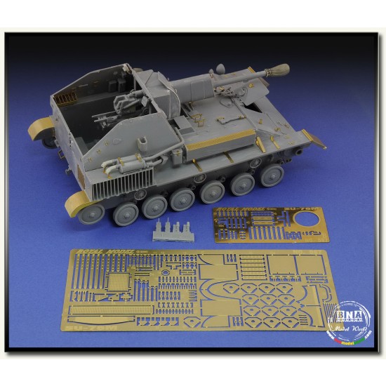 1/35 Soviet Self-Propelled Gun SU-76M Detail-up Set for Miniart kit