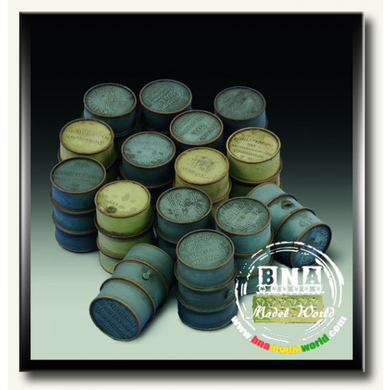 1/35 WWII German Oil Drums