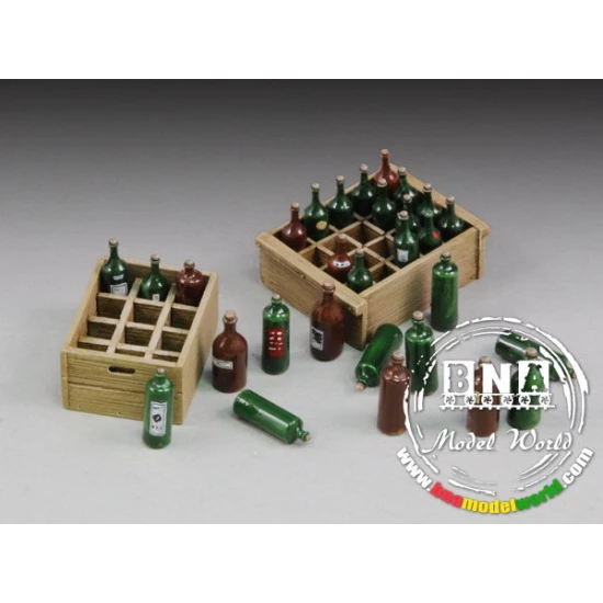 1/35 Wine Bottles and Crates