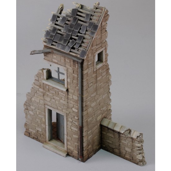 1/48 Resin House Ruin (Ardennes) kit