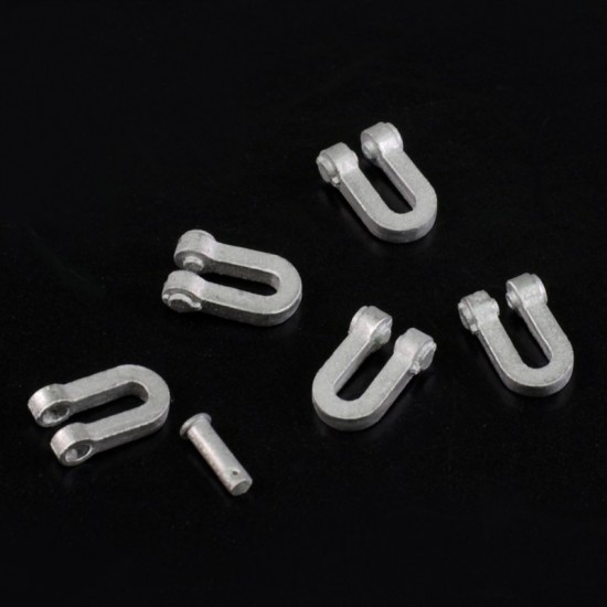 1/35 Tiger I Hooks No.2 (white metal)