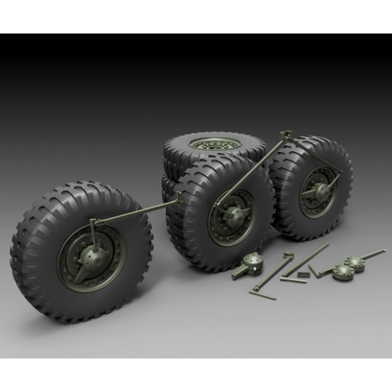 1/35 DUKW Wheels Set