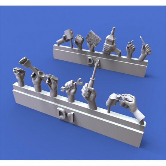 1/35 Assorted Hands set No.4