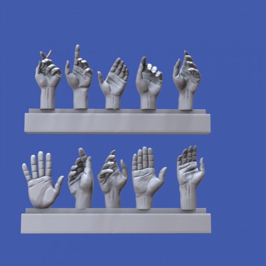 1/16 Assorted Hands set Vol.5