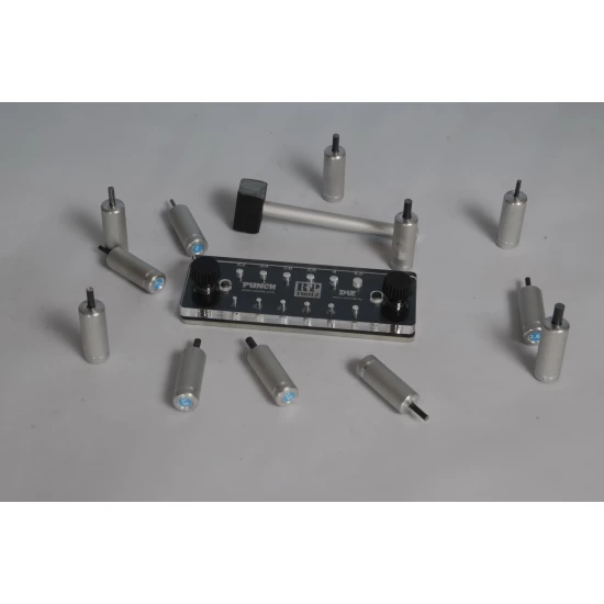 Punch and Die Tool set (Big Sizes w/12 punches from 2mm to 4.5mm)