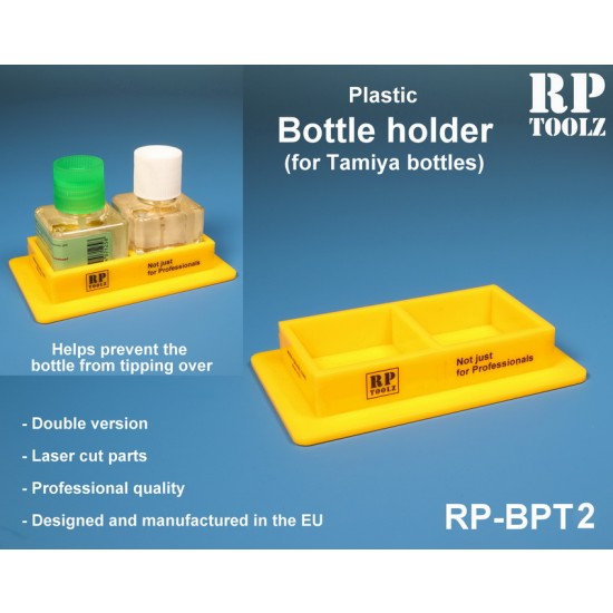 Double Bottles Plastic Holder for Tamiya