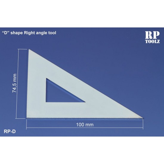 "D" Shape Right Angle Tool