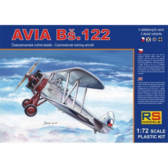 1/72 Bulgarian/Czech/Luftwaffe/Slovak Avia BS-122 trainer