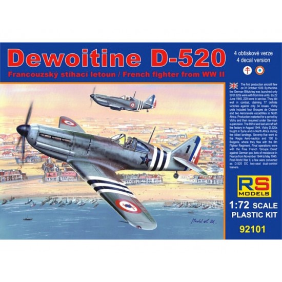 1/72 French Dewoitine D-520 Free France