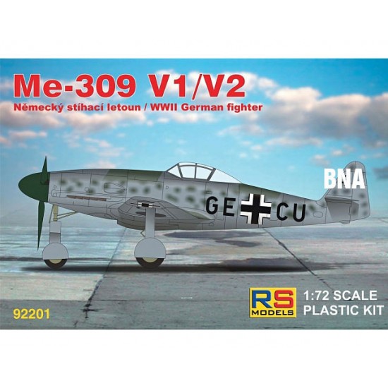 1/72 Luftwaffe Messerschmitt 309 V1/V2