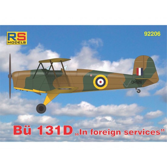 1/72 RAF/Japanese/Polish/Yugoslavia Bucker Bu-131 D "In Foreign Services"