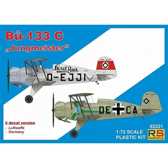 1/72 Luftwaffe/German Bucker 133 C "Jungmeister"