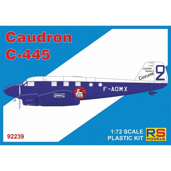 1/72 French/Spanish Caudron Caudron C-445/448