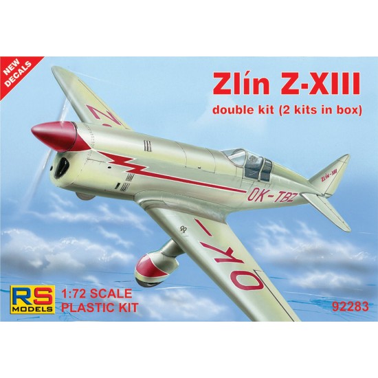 1/72 Zlin Z-XIII Racing Aircraft (2 kits)