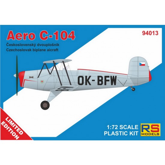 1/72 Czechoslovak Aero C-104 Biplane