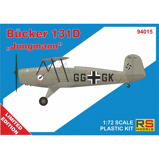 1/72 Bucker 131D Jungmann Basic Trainer