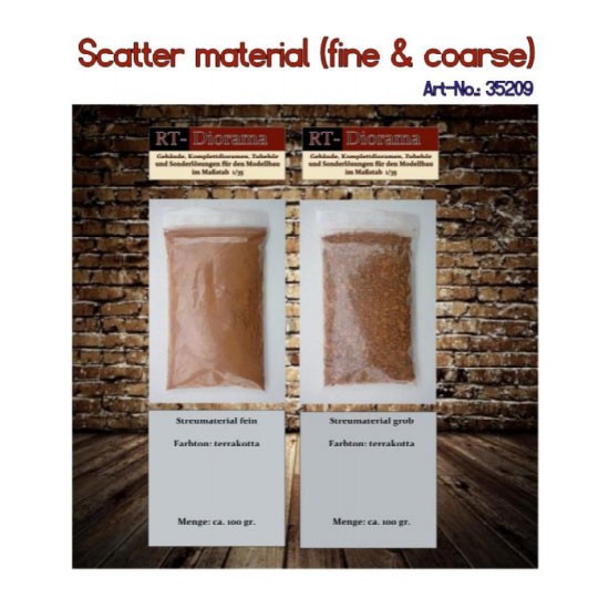 1/35 Litter Set "Fine" and "Coarse"