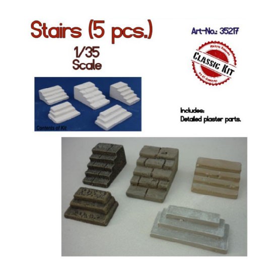 1/35 Stairs (5pcs)