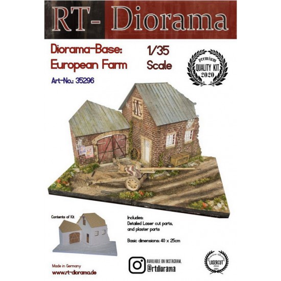 1/35 Diorama-Base: European Farm