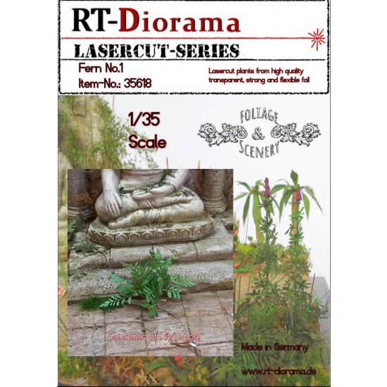 1/35 Foliage & Scenery: Fern No.1