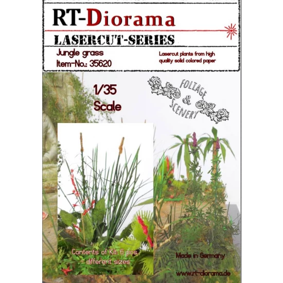 1/35 Foliage & Scenery: Jungle Grass