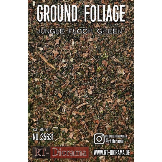 1/35 Ground Foliage: Jungle Floor Green (80ml)