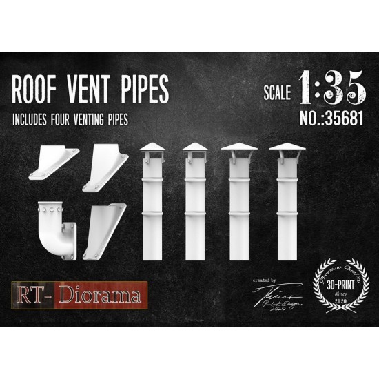 1/35 Roof Vent Pipes
